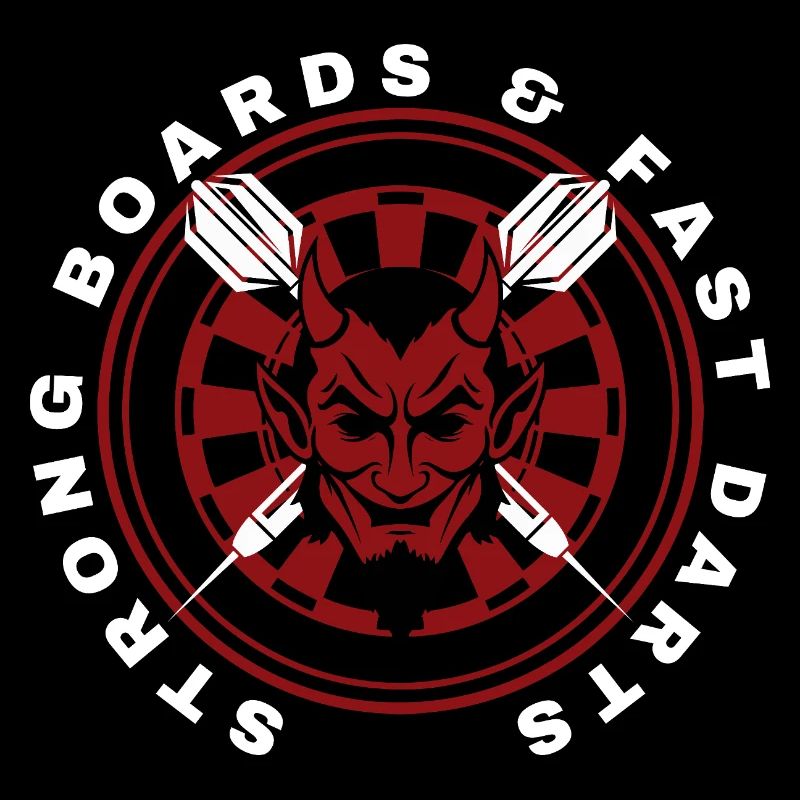 Fléchettes, cible de bœuf, jeu de fléchettes et diable.