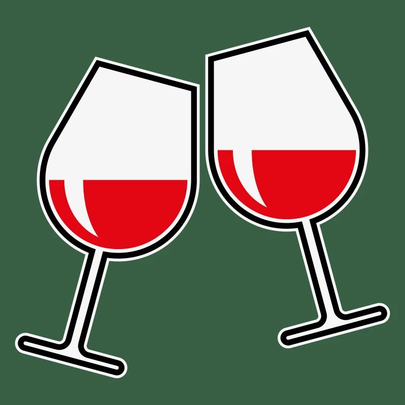 2 Rotweingläser (Rotwein / Wein / Bauchig / Zu 3C)