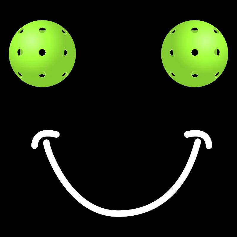 Pickleball Happy Face