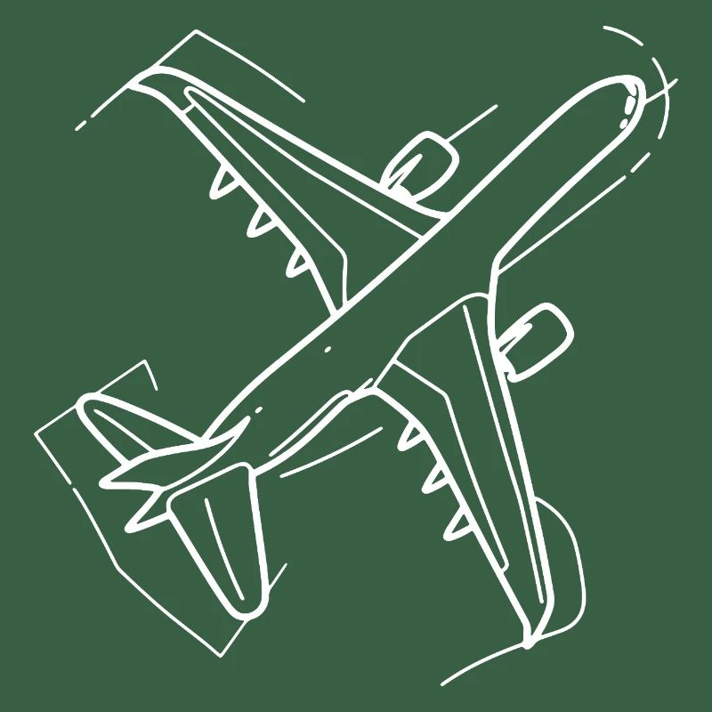Flugzeug Zeichnung