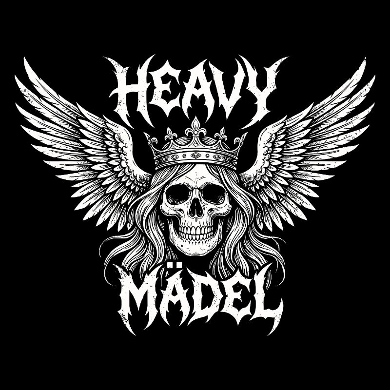 Heavy Girl – Conception de piano à queue Rock & Metal