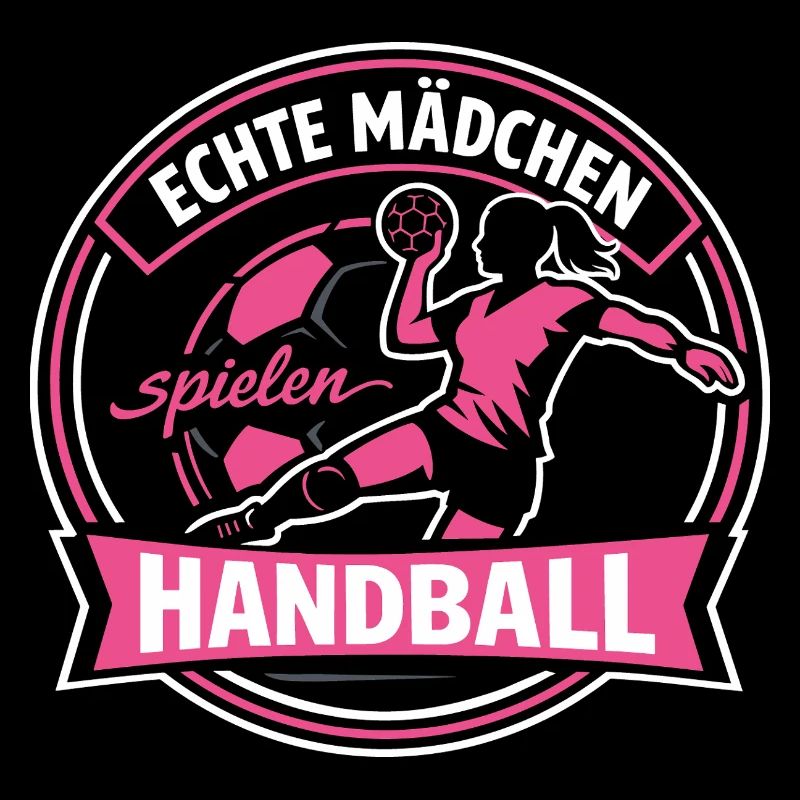 handball mädchen lustig torwart geschenk