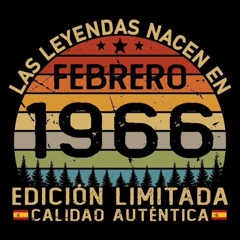 February 1966 Vintage Retro Birthday Gift