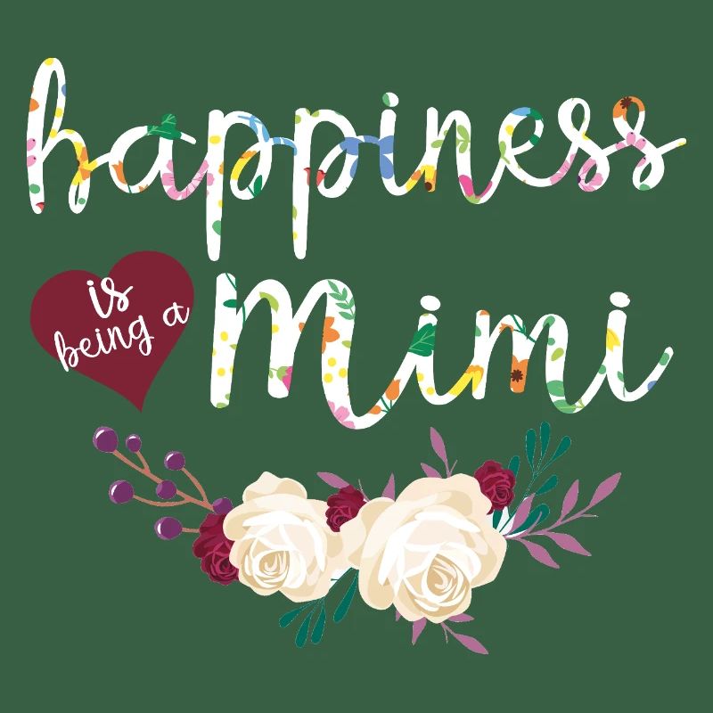 Mimi-Blumenhemd Süßes Oma-Geschenk Muttertagsgeschenk