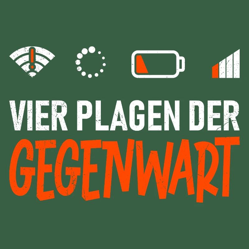 Science Coder VIER PLAGEN DER GEGENWART LUSTIG