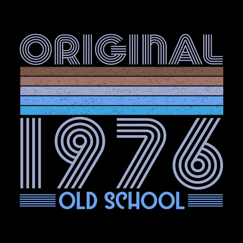 50e anniversaire original de l’old school de 1976