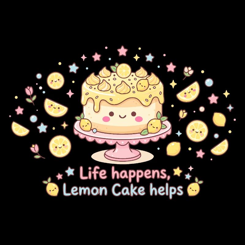 Life Happens Lemon Cake Helps