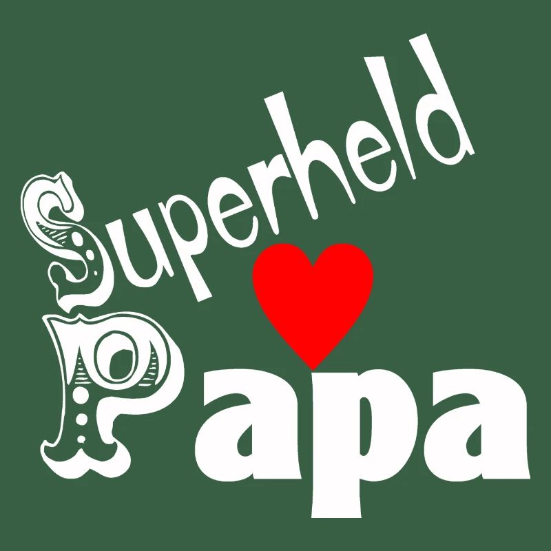Vatertag Superheld Papa