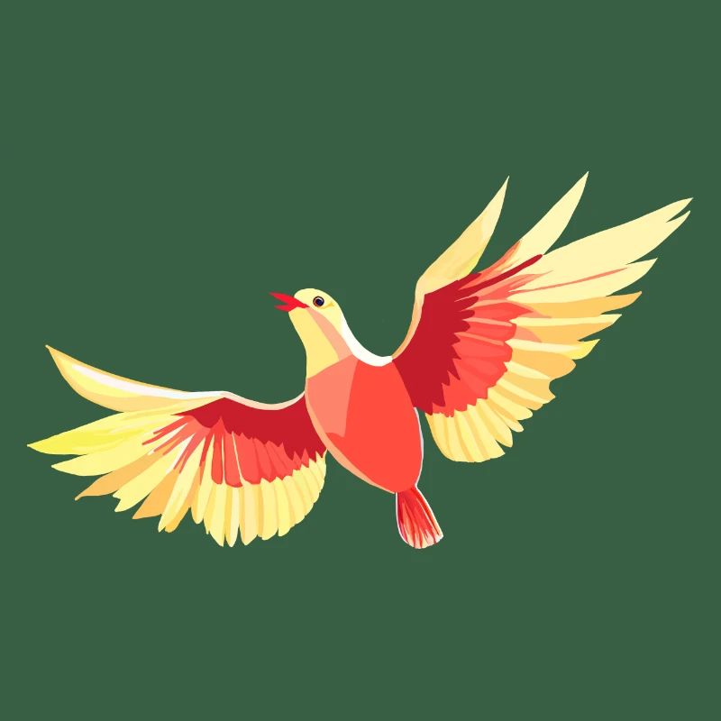 Oiseau planant dans le ciel