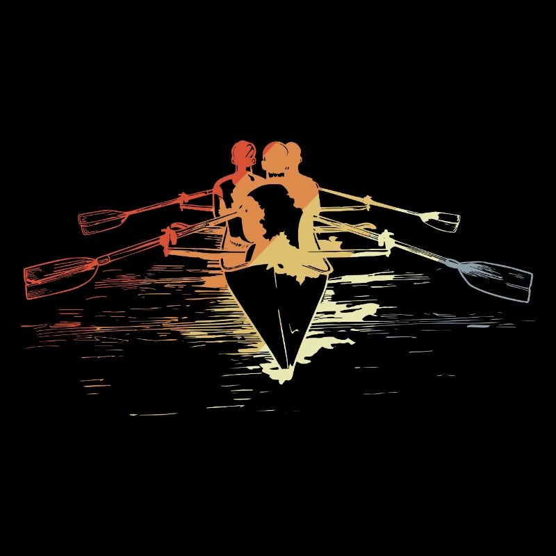 Rowing Team Vintage Look