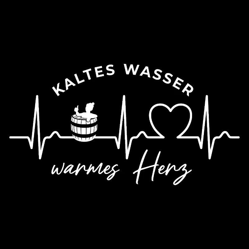 Kaltes Wasser, warmes Herz, Eisbaden, EKG, Puls