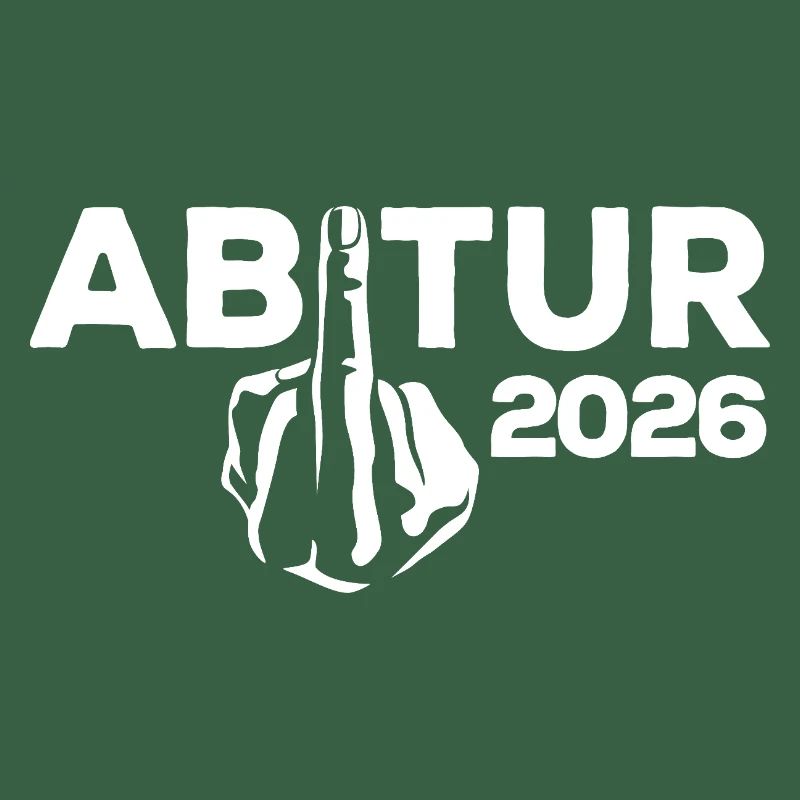 ABI 2026 Middle Finger Abitur - Gift