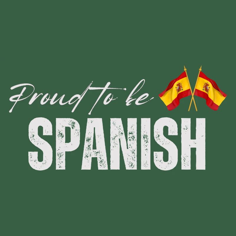 Stolzer Spanier, ich liebe Spanien