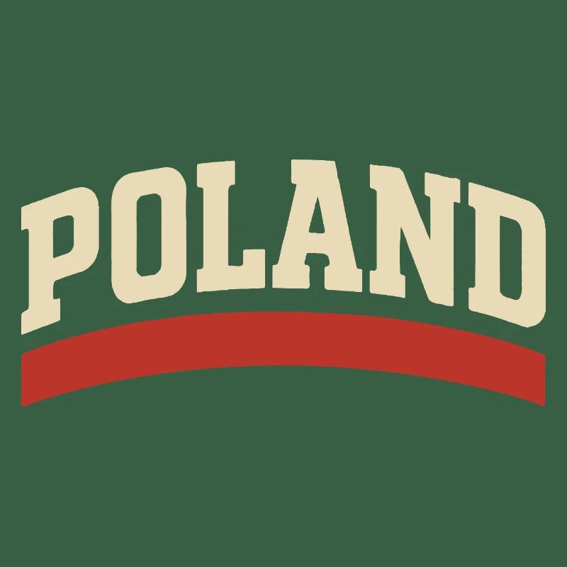 Poland Retro Typography