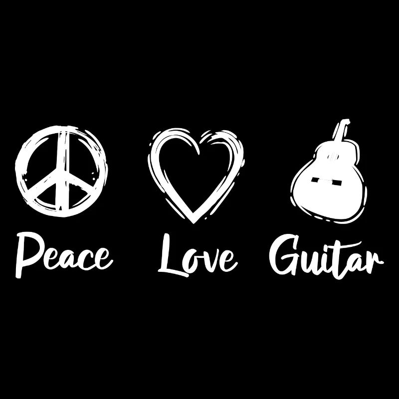 Peace Love Guitar