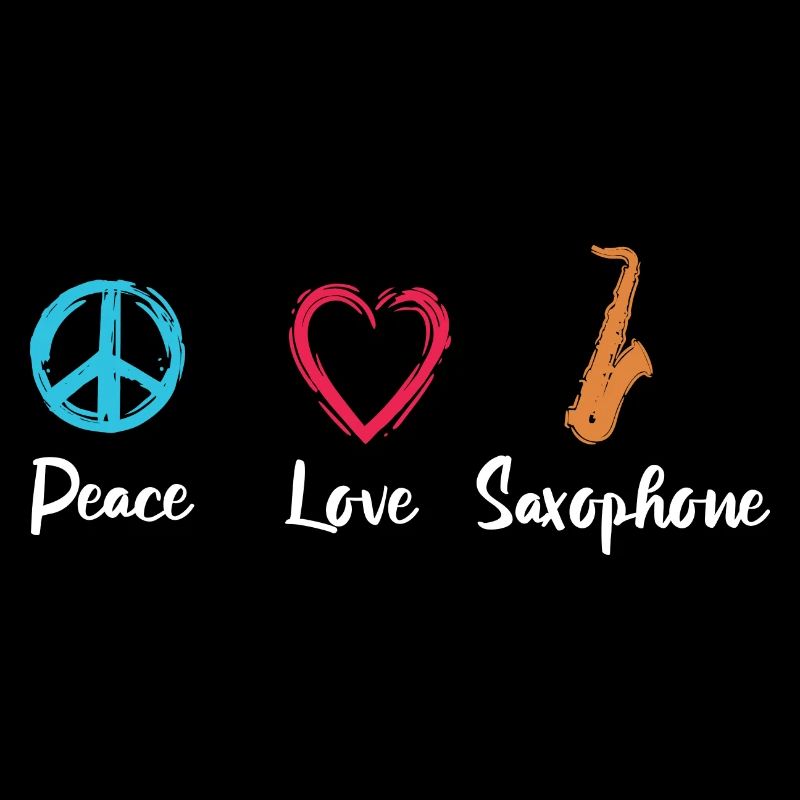 Peace Love Saxophone