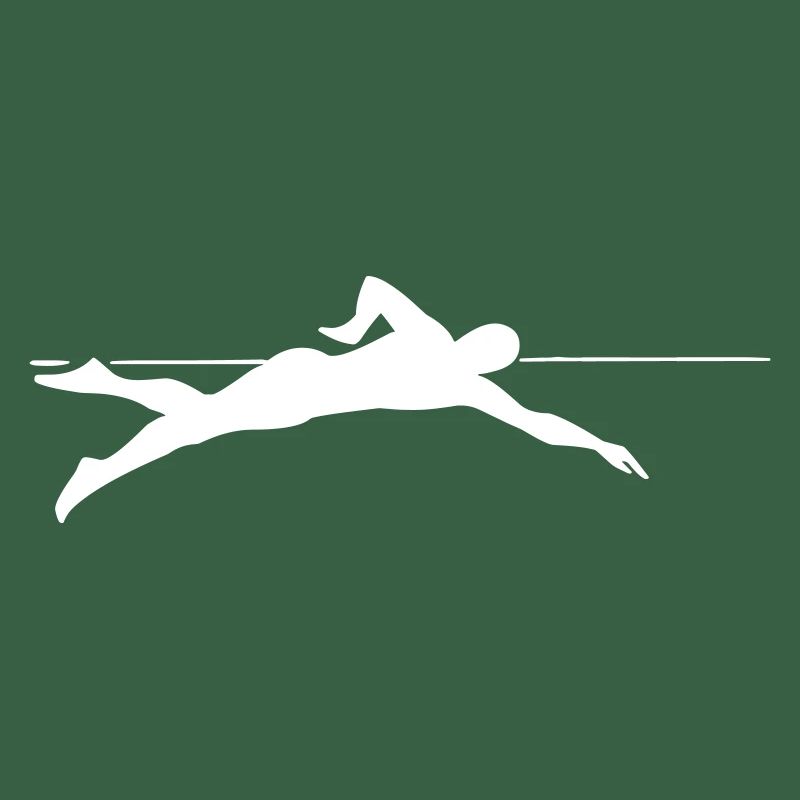 Dynamischer Sprinter Liniengrafik
