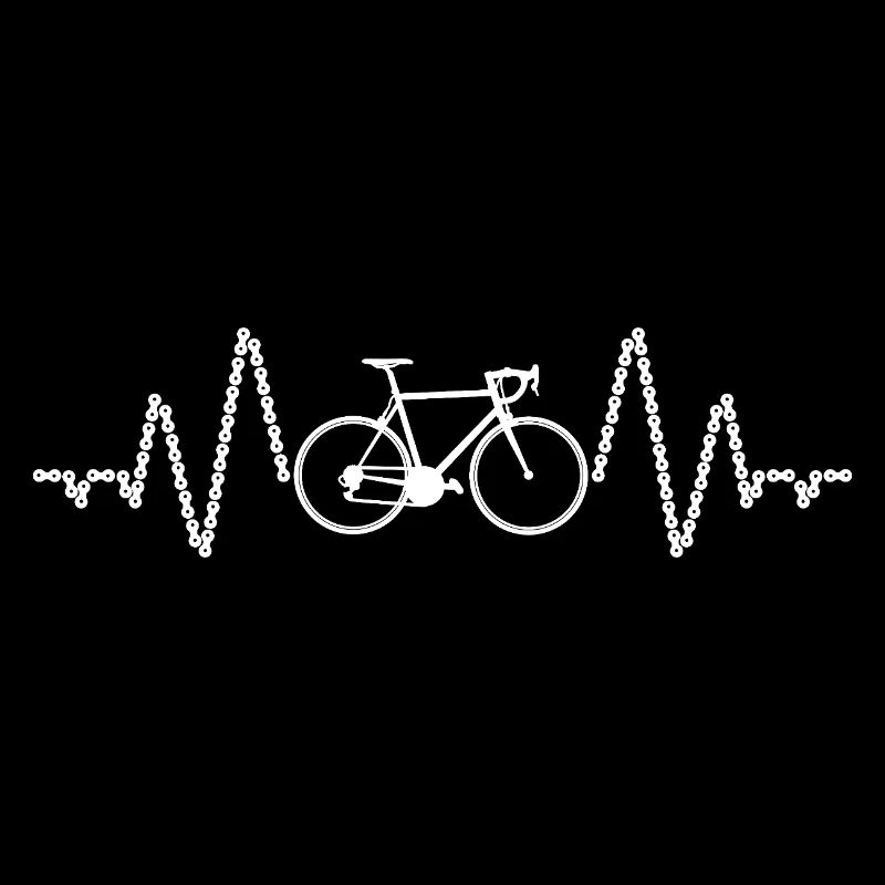 Cyclist heartbeat ECG