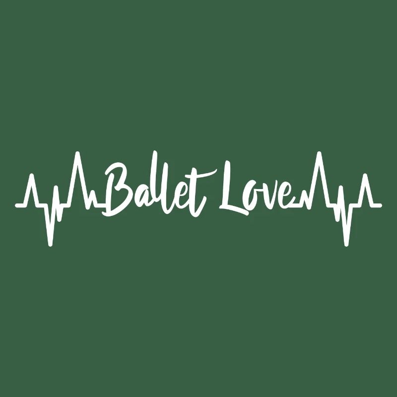 Ballet Love ECG Cardiogram