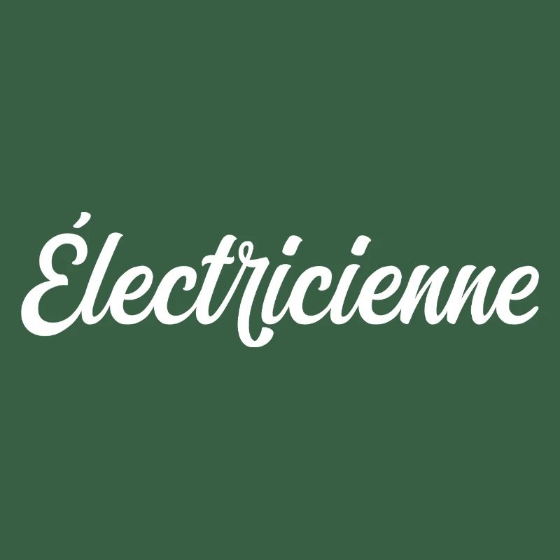 Électricienne
