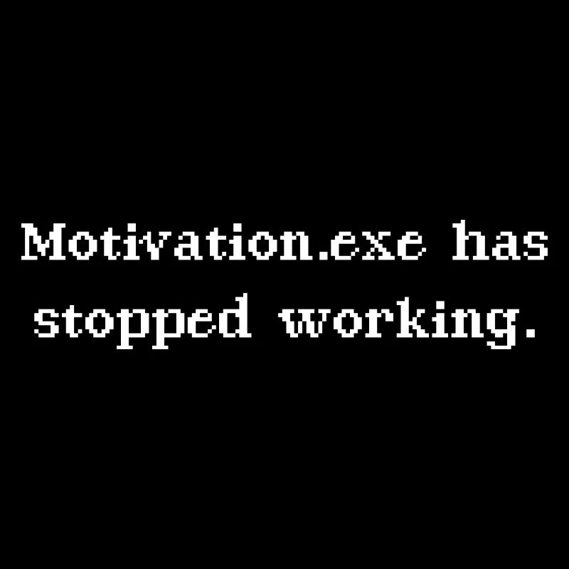 Motivation.exe a cessé de fonctionner