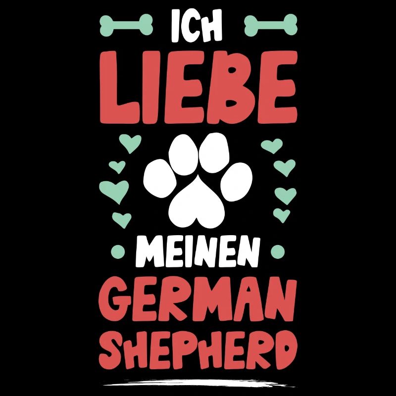 Ich liebe meinen German Shepherd