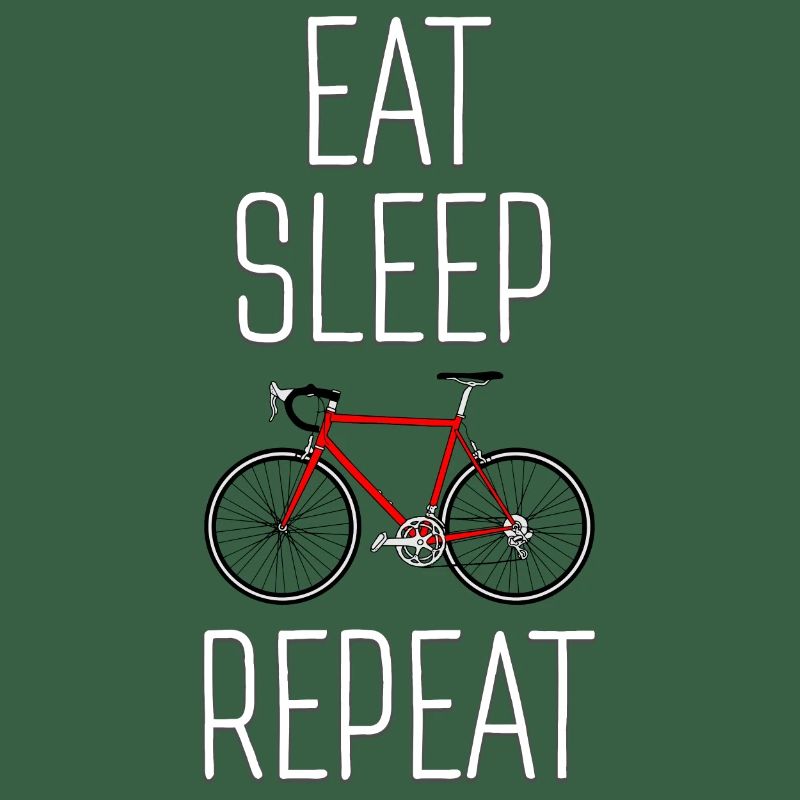 Manger Dormir Rouler Répéter le vélo