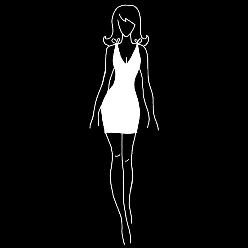 Das weiße Kleid