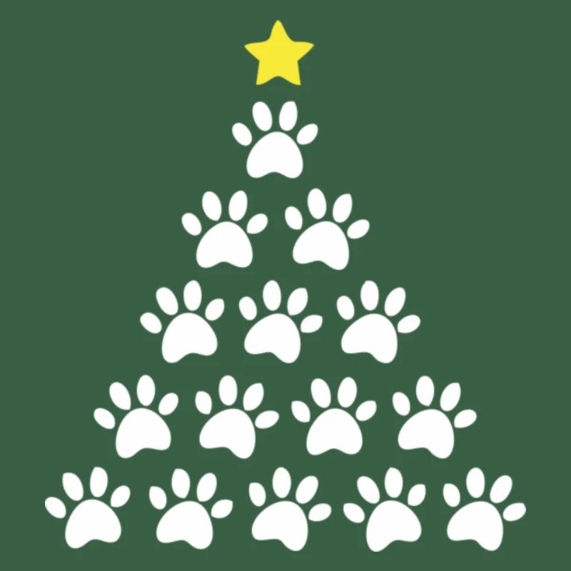 Weihnachtsbaum Pfote