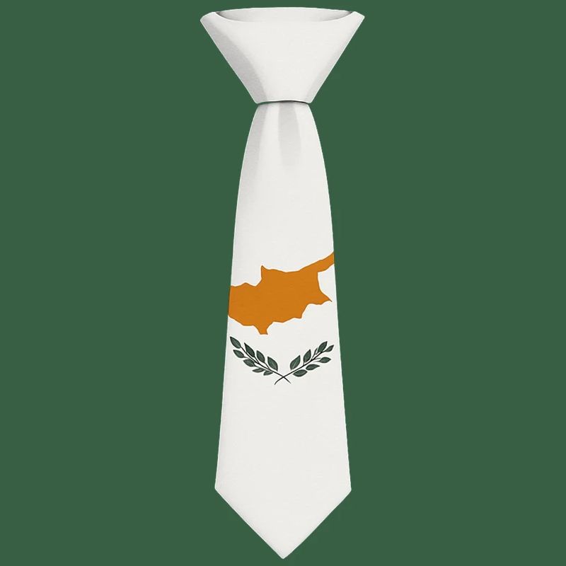 Cravate chypriote – Conception du drapeau