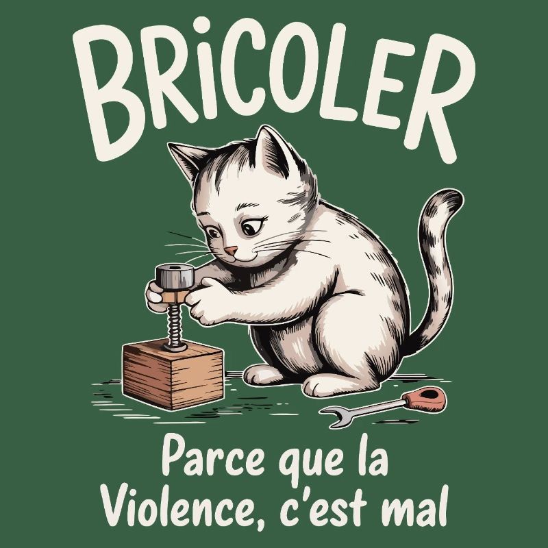 Bricoler, parce que la violence c’est mal