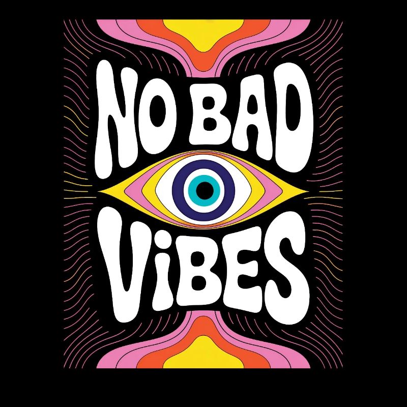 Pas de mauvaises vibrations pour les yeux Psychédélisme