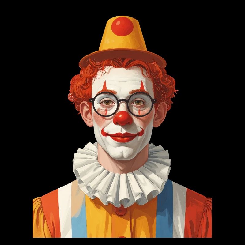 Ein Clown zu Karneval / Fasching