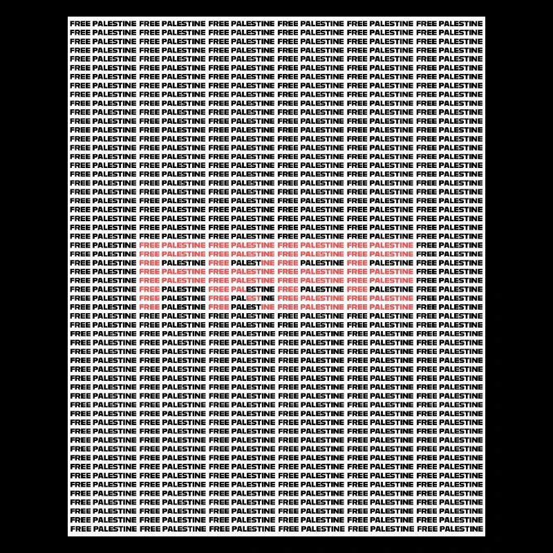 FREE PALESTINE TEXT