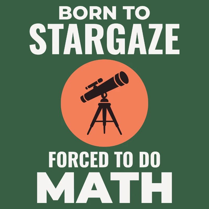 Astronomy Lover Math Design 