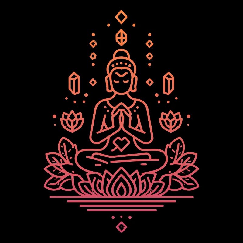 Buddha Meditations-Lotus