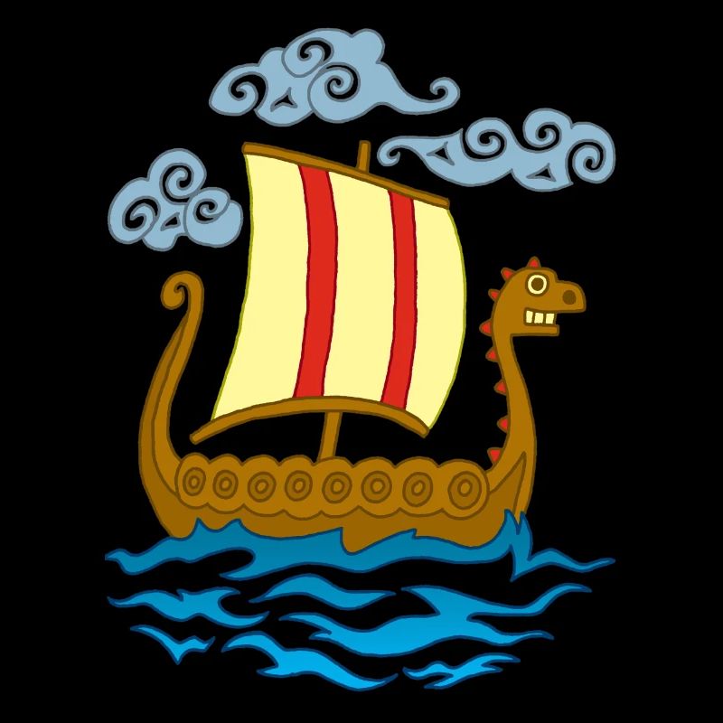 Drakkar viking rigolo