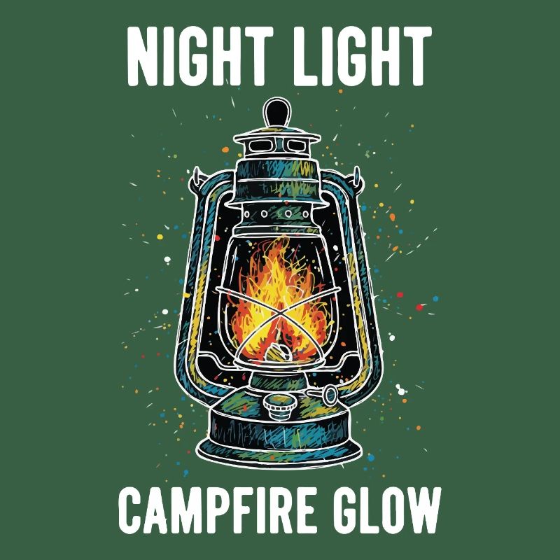 Night Light Campfire Glow Lantern