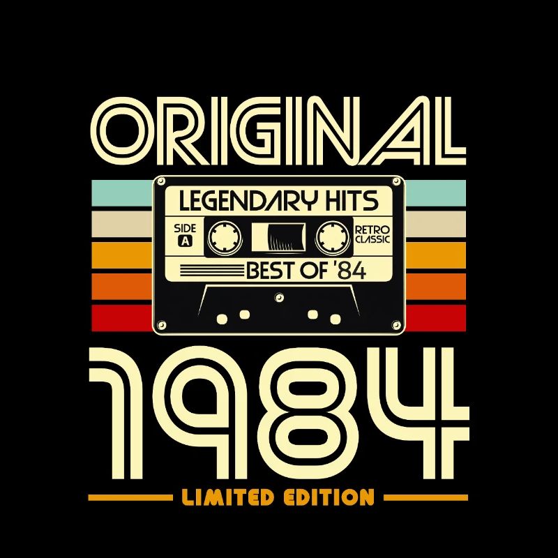 Original 1984 Retro Cassette