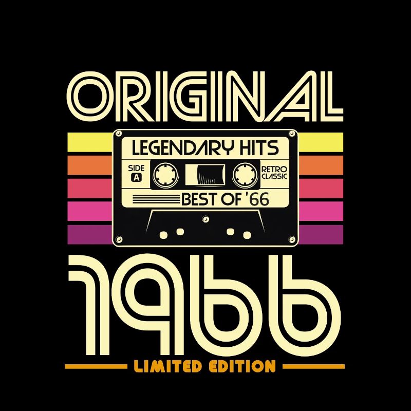 Original 1966 Cassette Retro