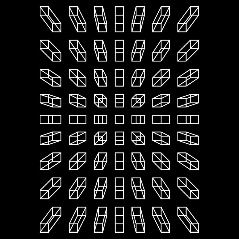Hypno Bars : Pixels, Illusion & Rétro