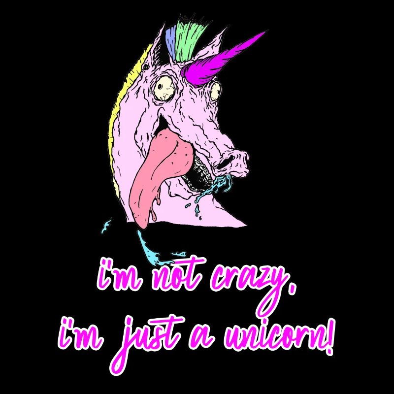 crazy unicorn verrücktes einhorn