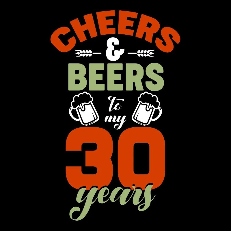 Salutations et bières à mes 30 ans