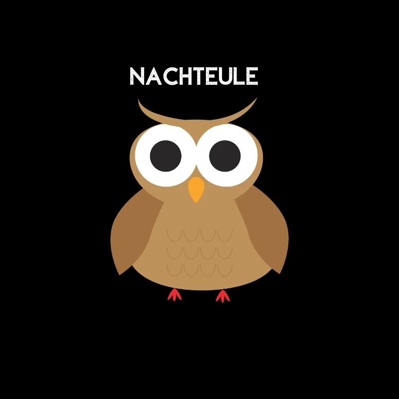 Nachteule Nachtschicht Nachts wach