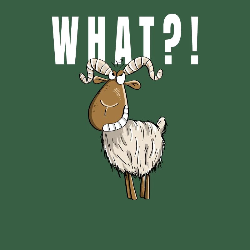 What ?! Drôle de chèvre