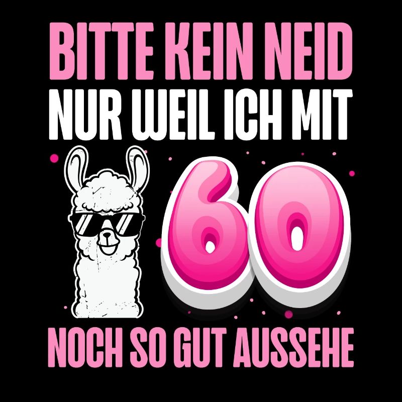 60. Geburtstag Alpaka