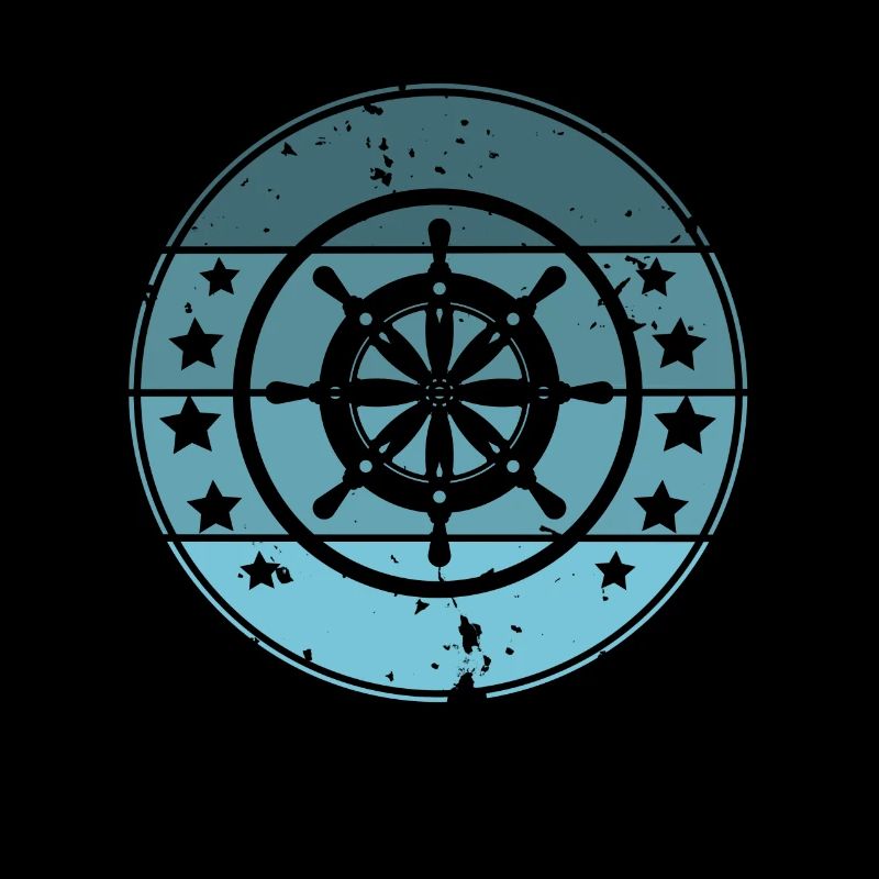 Steering Wheel Captain Sailing Sailor Motorboat Ship