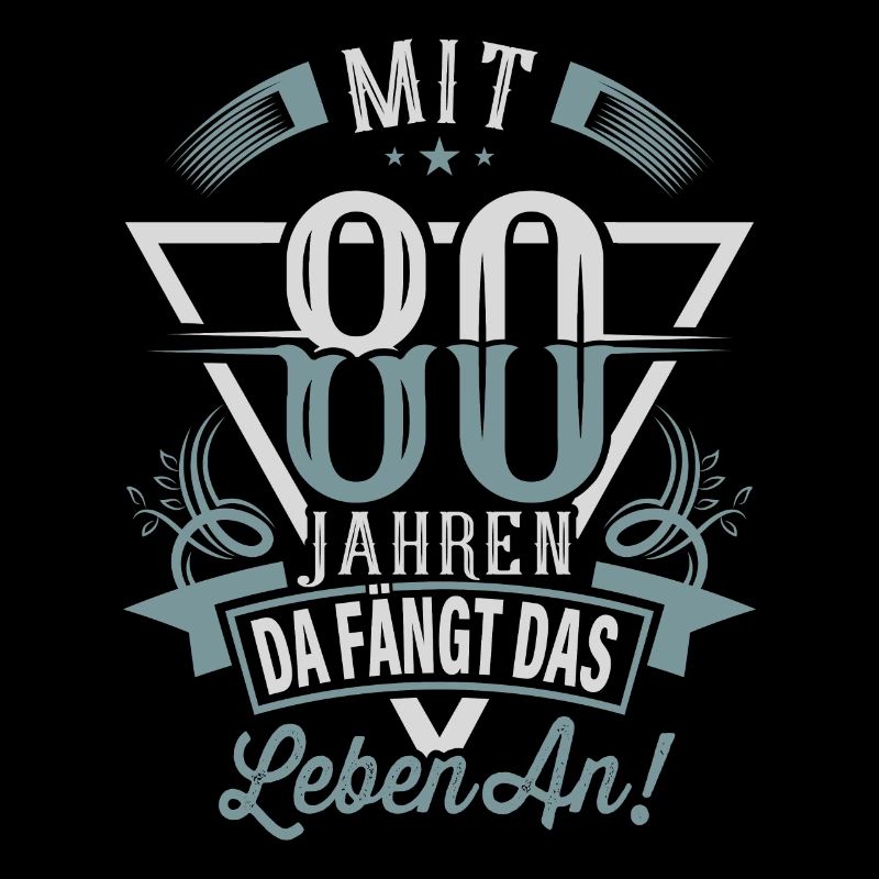 80. Geburtstag Da Fängt Das Leben An