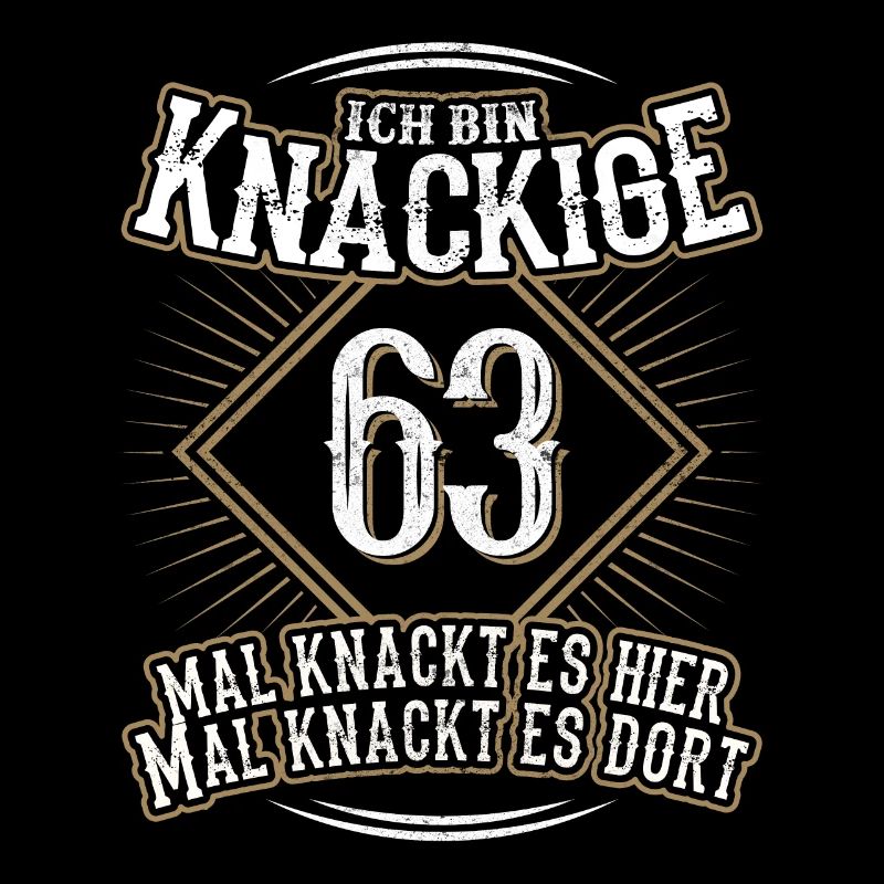 63. Geburtstag Lustig Geschenk
