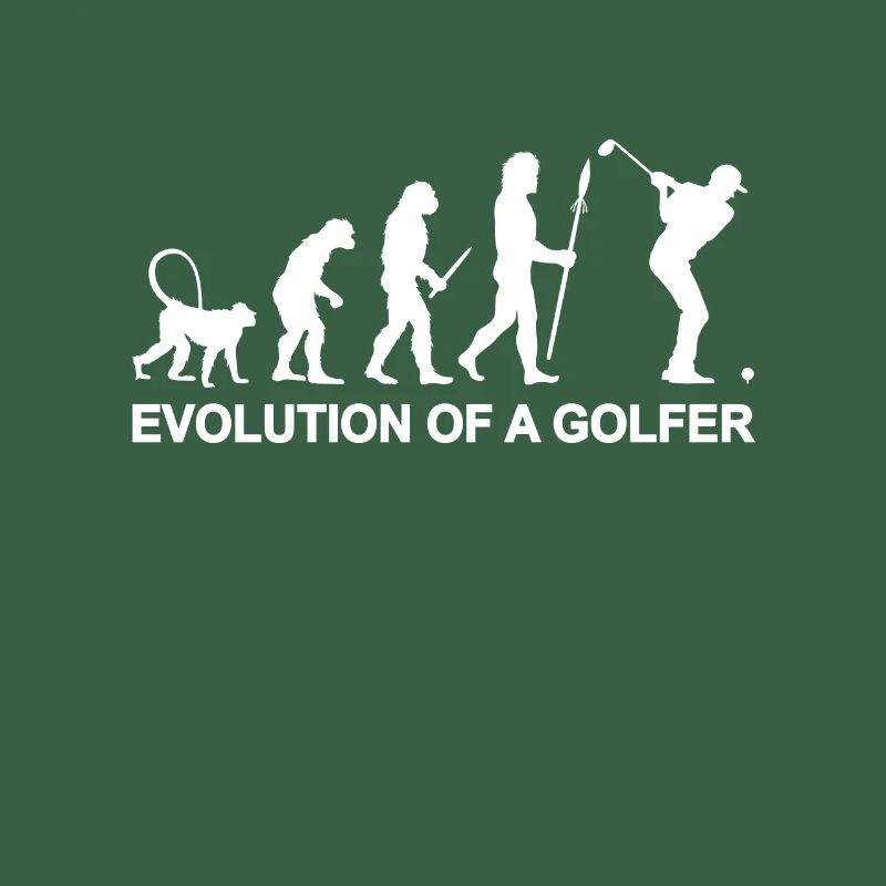 Evolution eines Golfers